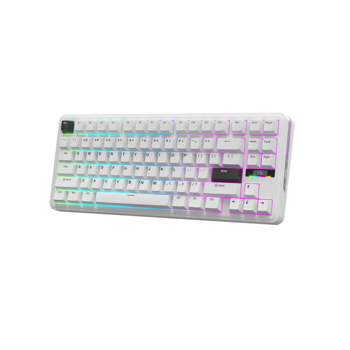 Epomaker Epomaker TH85 75% Wireless Gaming Keyboard (White) — product photo