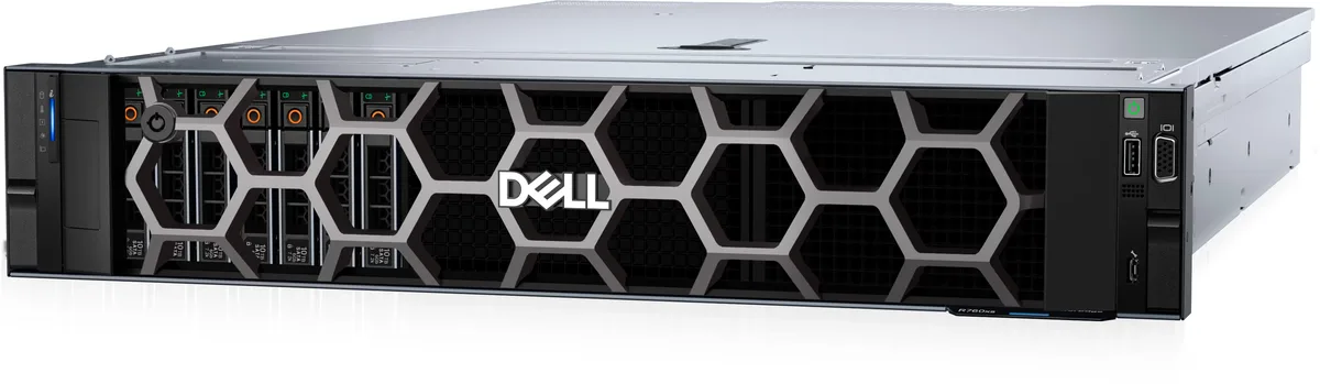 DELL DELL PowerEdge R760xs 2U rack server DDR5 1.5TB max — product photo
