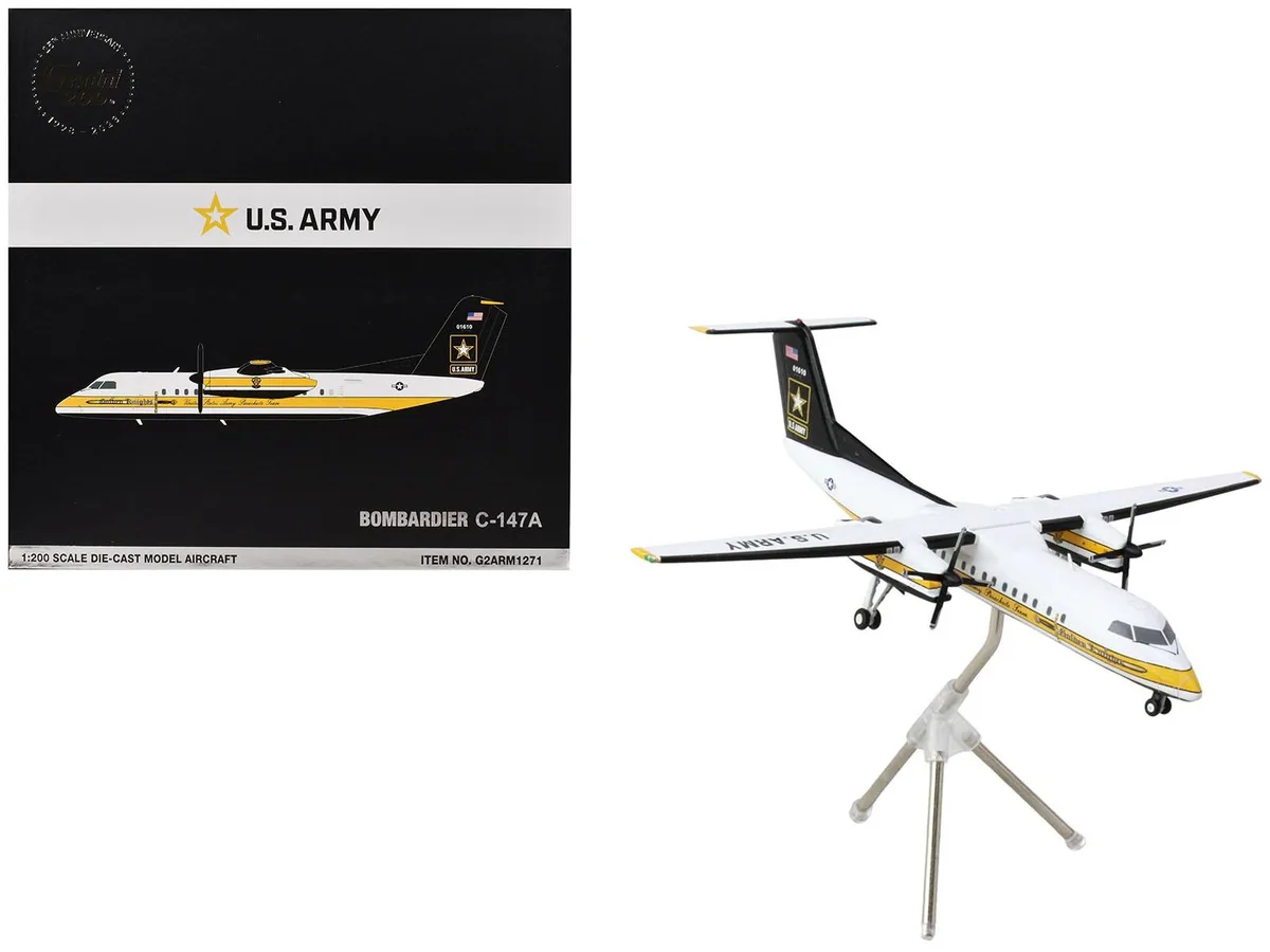 GeminiJets GeminiJets Bombardier C-147A US Army Golden Knights 1/200 Diecast Hobby Collectible — product photo
