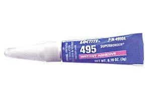 Loctite Loctite 234072 Instant Adhesive 3g Tube Clear Superbonder 495 — product photo