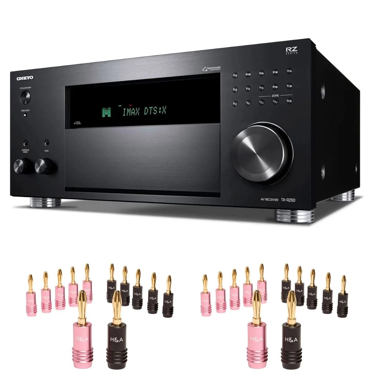 Onkyo Onkyo TX-RZ50 9.2-Channel AV Receiver with 12 Pairs Banana Plugs — product photo