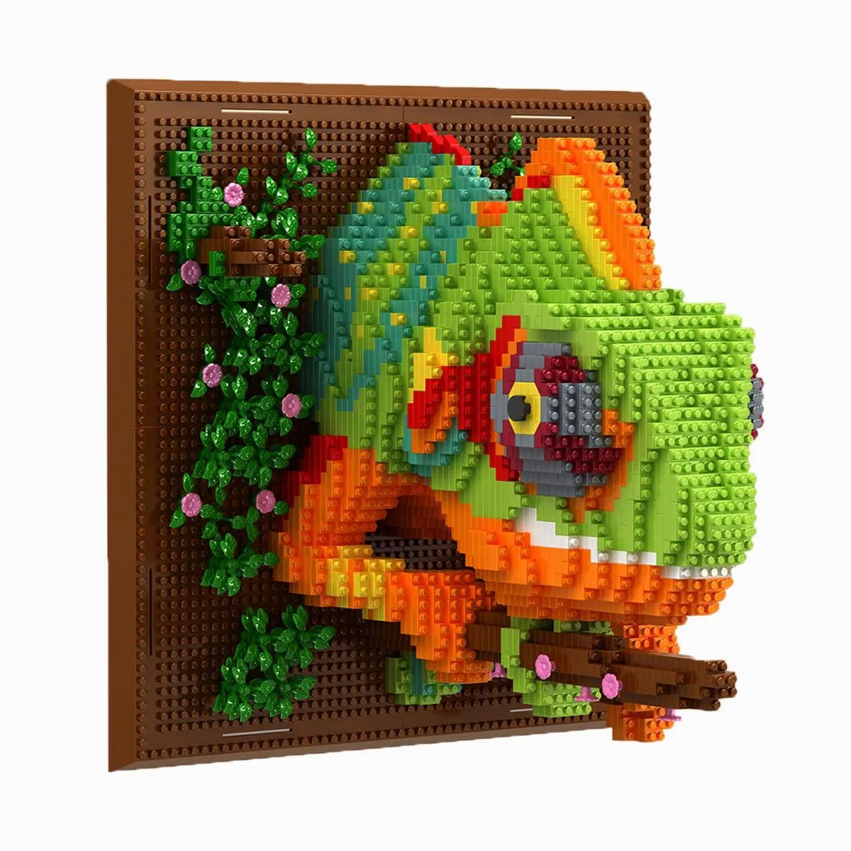 BDYDT Wall Art Chameleon Building Blocks Set 2688 Pieces — product photo