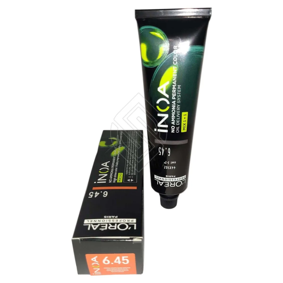 L'Oreal L'Oreal Inoa #6.45 Dark Copper Mahogany Blonde hair care — product photo