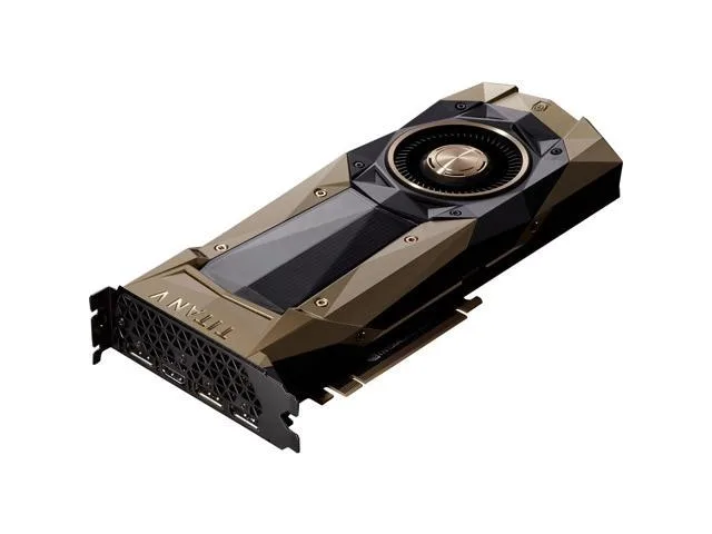 NVIDIA NVIDIA TITAN V 1.20 GHz 1.46 GHz 12 GB HBM2 Dual Slot graphics card — product photo