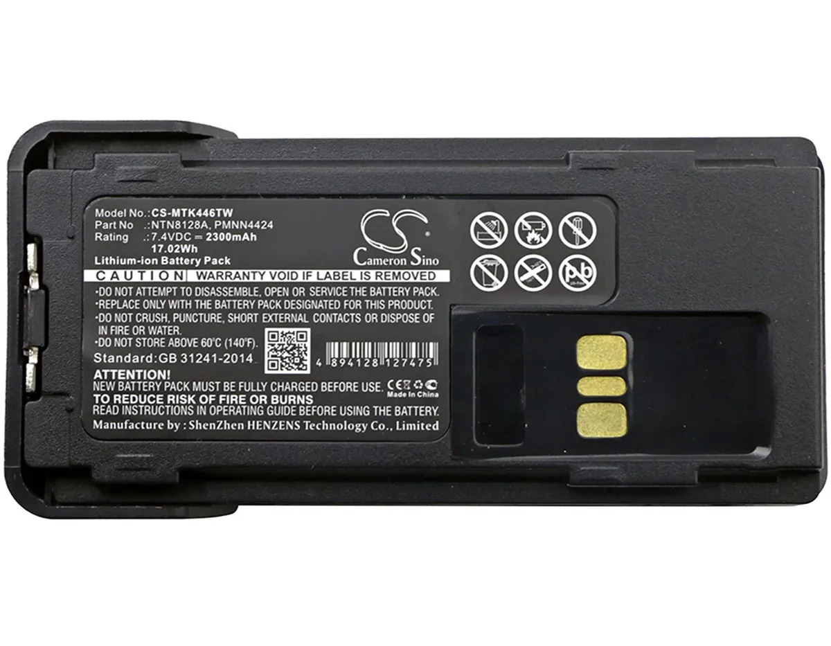  Cameron Sino 2300mAh 7.4V Battery for Motorola APX/XPR Radios — product photo