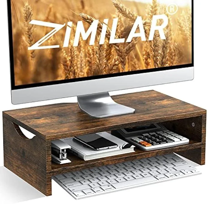 TAURKENAM TAURKENAM 2-Tier Monitor Stand Riser Office Equipment — product photo