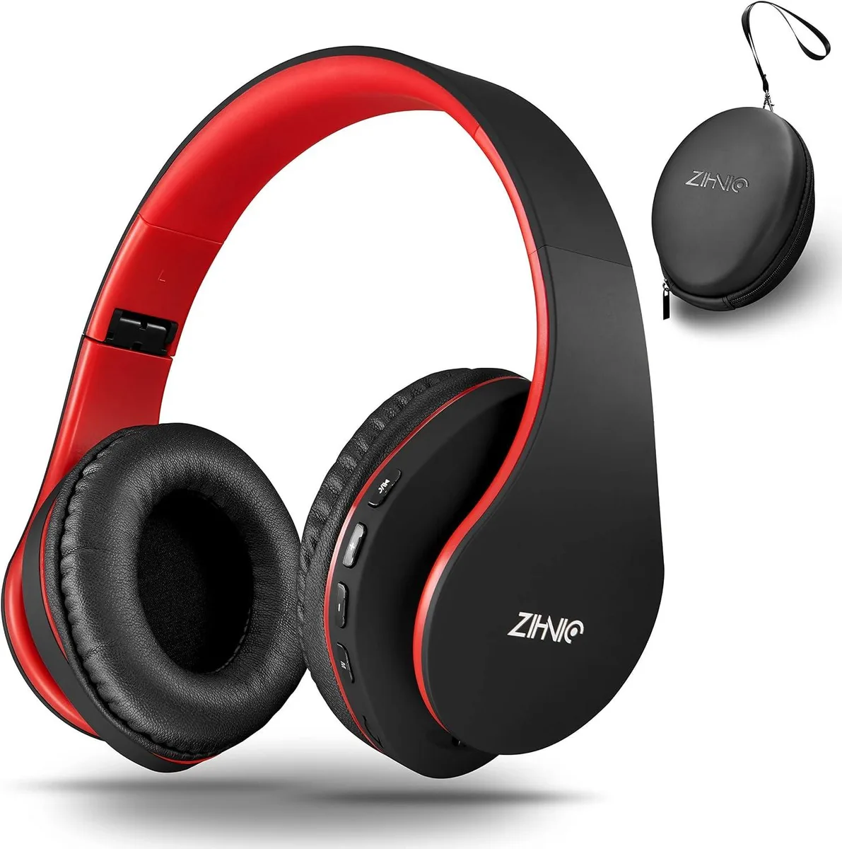 TUKO TUKO Over-Ear Foldable Headphone Black/Red 3.5 mm — product photo