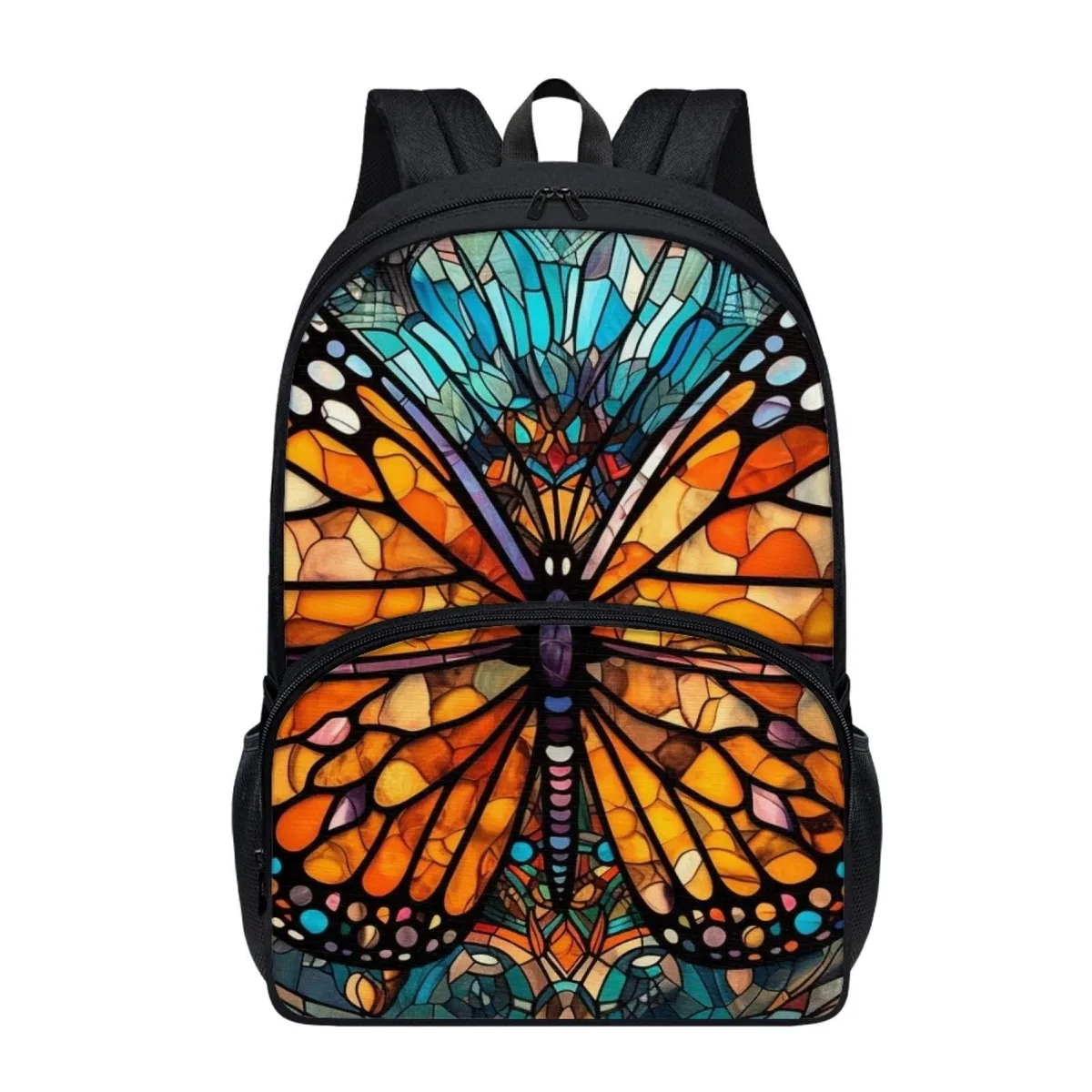 V2 Technologies V2 Technologies Stained Glass Butterfly Backpack 2 in 1 accessory 12 inch laptop 17 inch — product photo