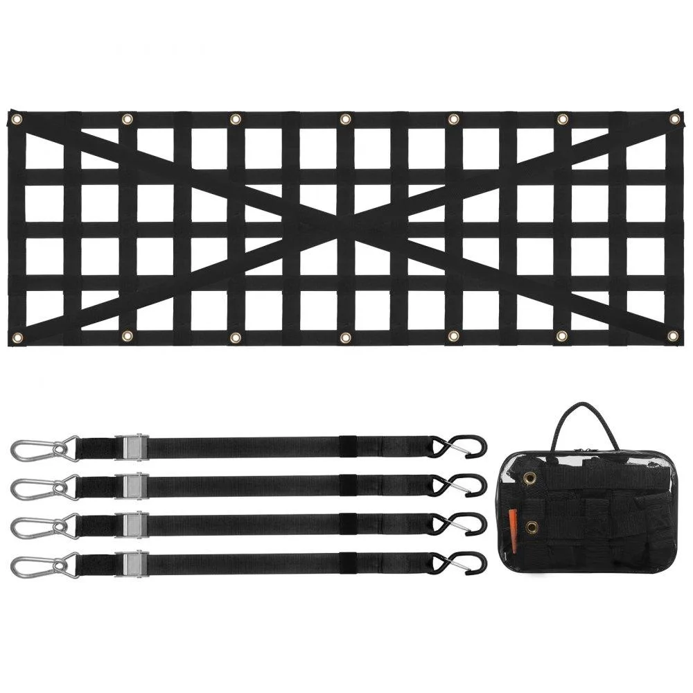 VEVOR VEVOR Tailgate Net 54" x 18" Adjustable Cross Design — product photo