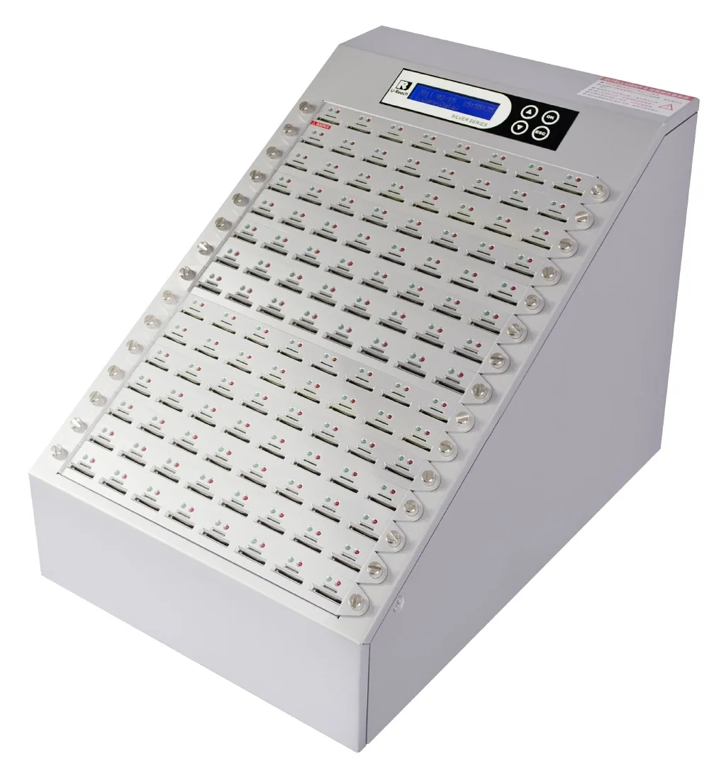 U-Reach, Inc. U-Reach, Inc. SD9120S 1:119 SD/microSD Duplicator 2GB/min 33MB/s Silver Series — product photo