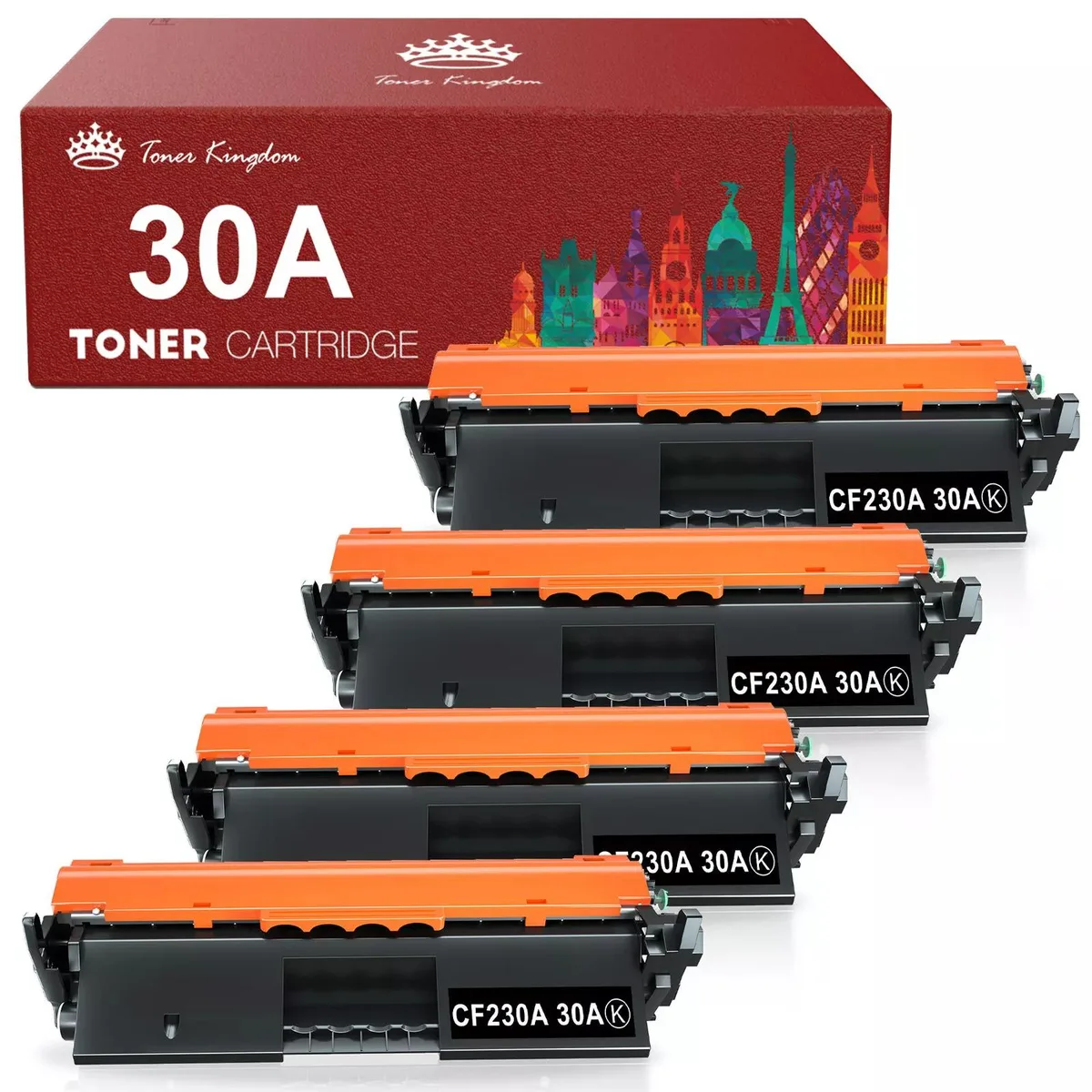 V4ink V4ink CF230A Black Toner Cartridge 4-Pack — product photo