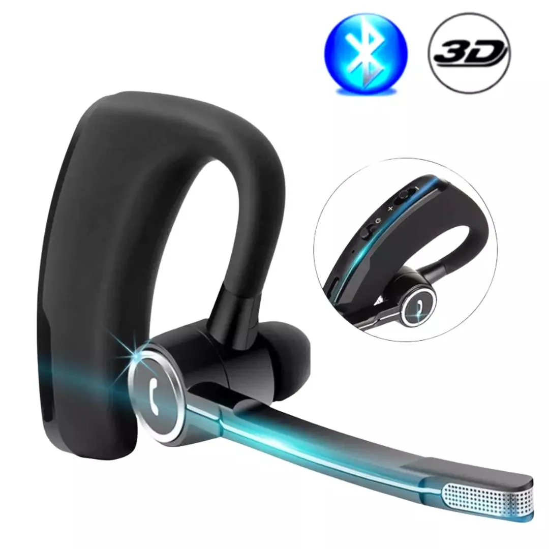 NShi NShi Bluetooth Earhook Earbud 10h Talk 240h Standby 180° Flip-Boom CVC 6.0 ANC — product photo
