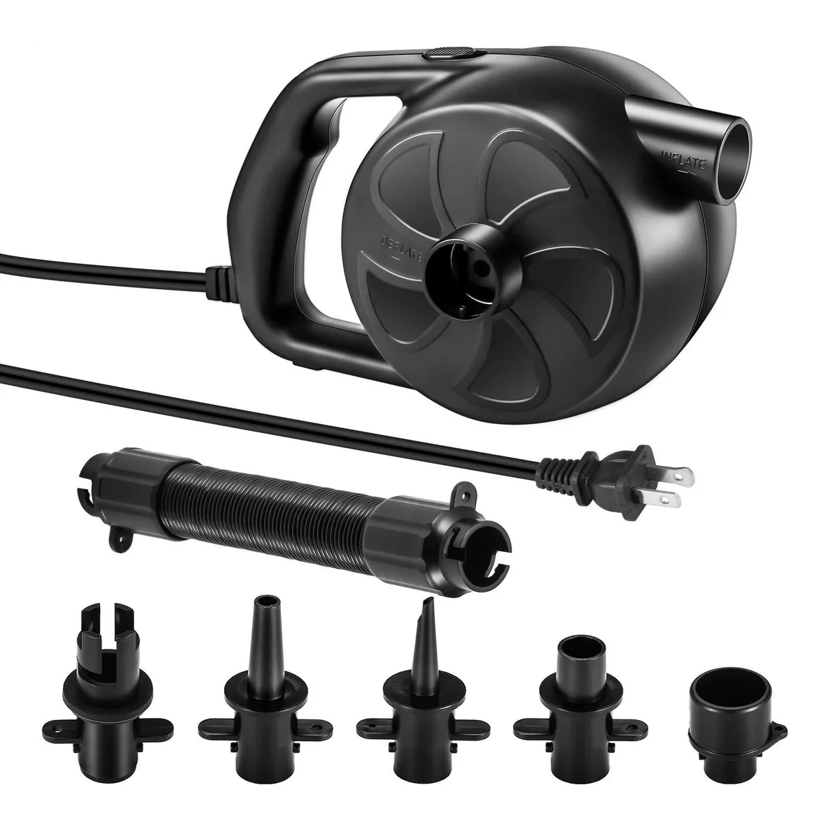  Buymax Electric Air Pump 300W 600 L/min Black — product photo