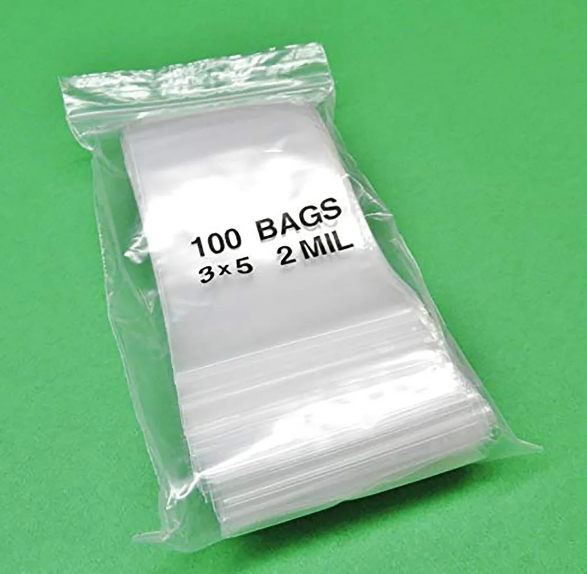 Amamax Amamax Resealable Plastic Bags 100 Count — product photo