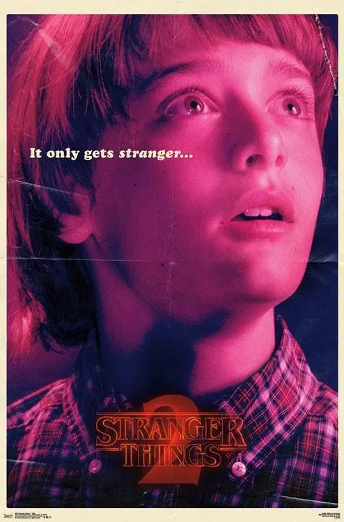 Poster print of Will from Stranger Things 2, 22 by 34 inches, glossy paper