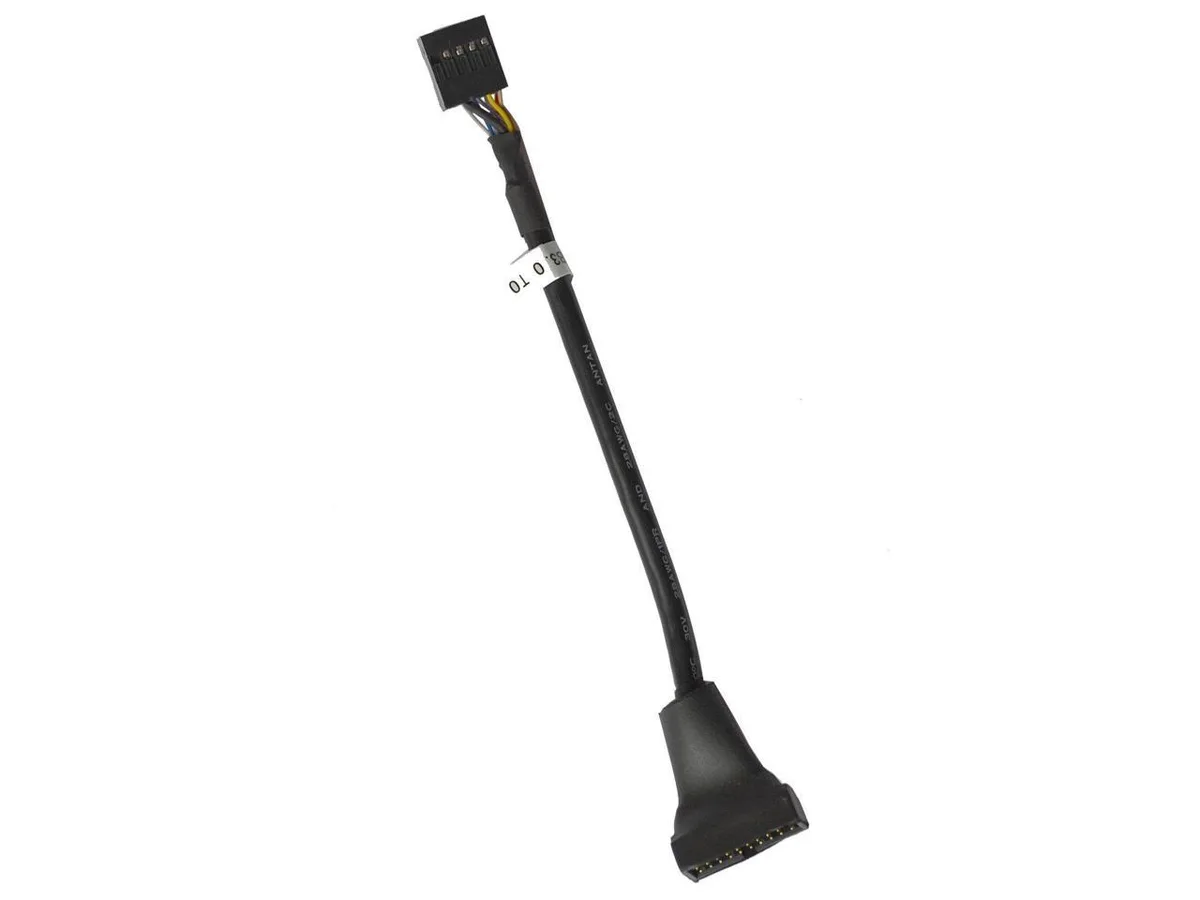 TeKit TeKit USB 3.0 19/20 Pin Male to USB 2.0 9/10 Pin Female Adapter Cable — product photo
