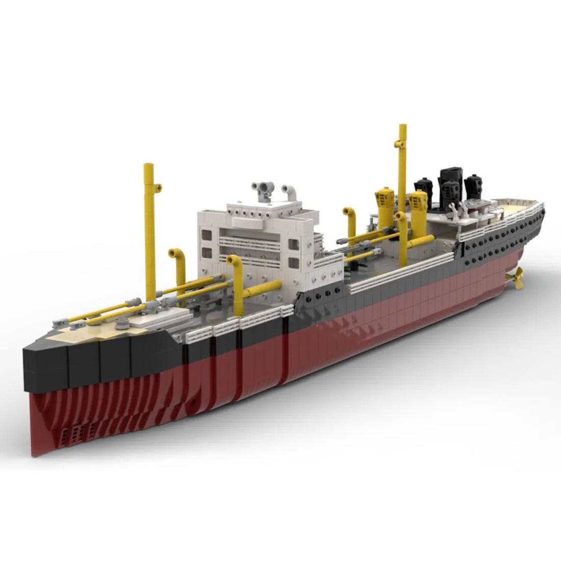 ZITIANYOUBUILD ZITIANYOUBUILD MOC-39295 Altmark Supply Ship 2975 Parts 1:200 Scale Building Set — product photo