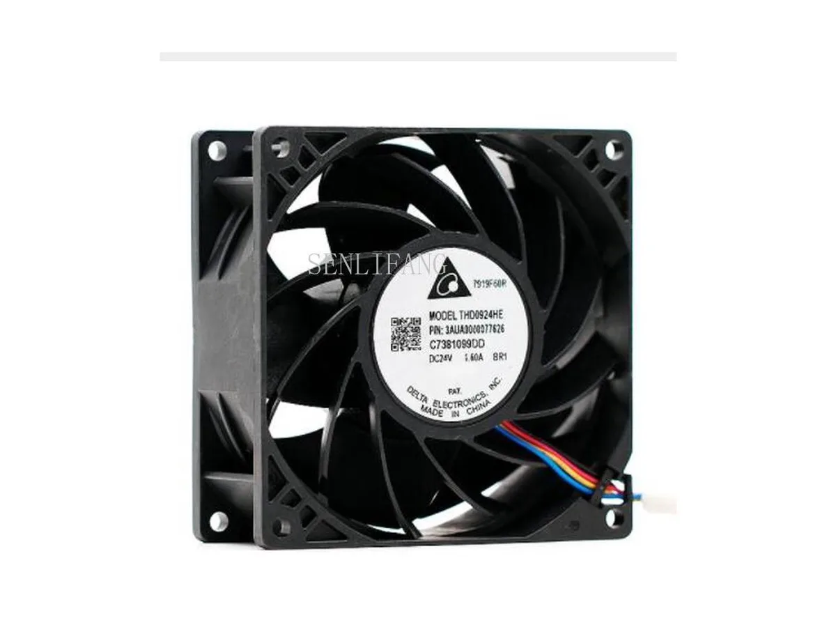 Fans Fans THD0924HE 24V 1.60A 92mm 9238 4-wire server case fan — product photo