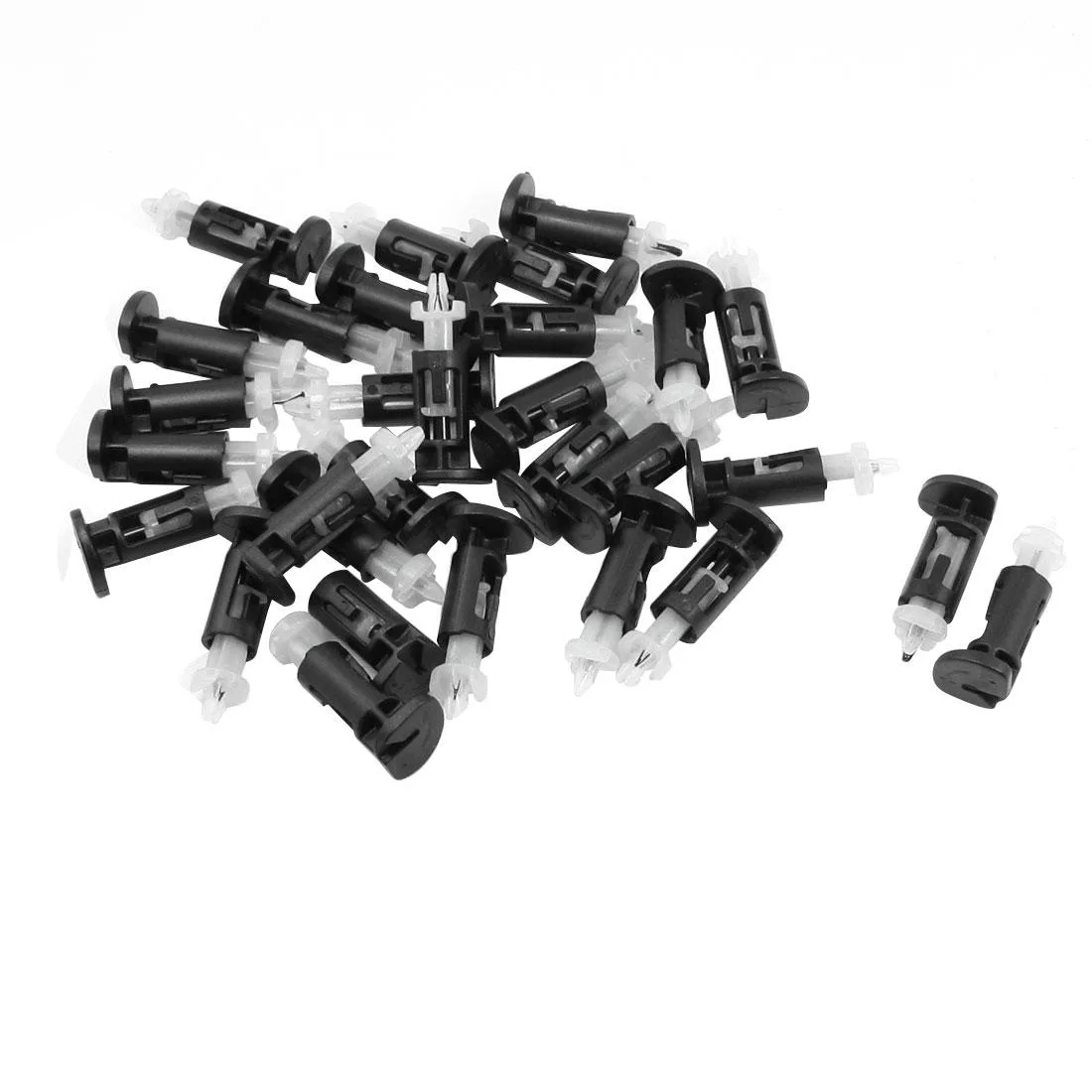 Unique-Bargains Unique-Bargains 30 Pcs Plastic Mounting Clip Intel 4 Way CPU Cooler Accessory — product photo