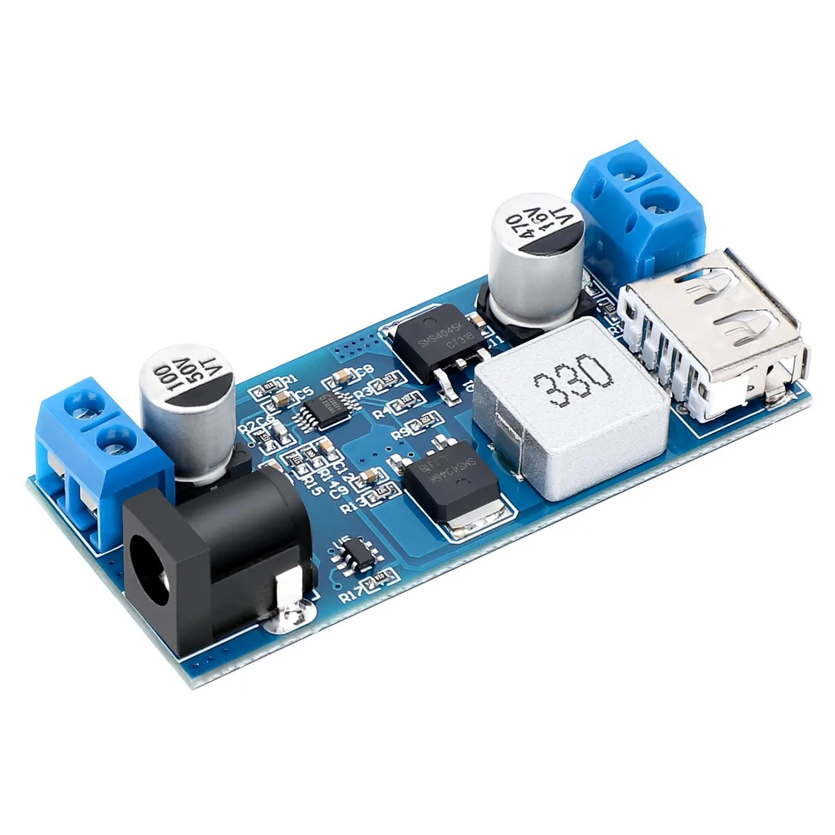KEHIPI KEHIPI DC Buck Converter 9V-36V to 5.2V 3.5-6A Blue — product photo