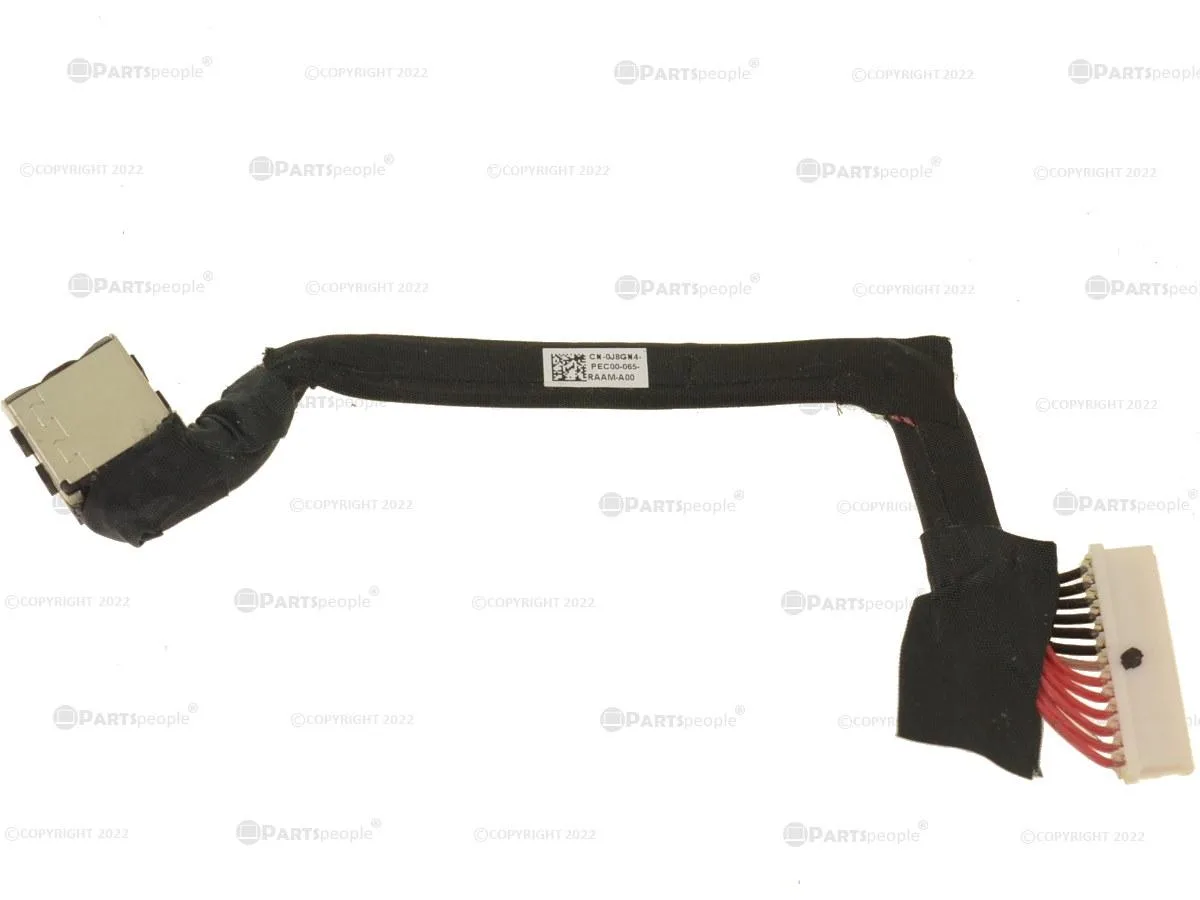 DELL DELL G Series G7 7500 DC Power Input Jack Cable J8GN4 — product photo