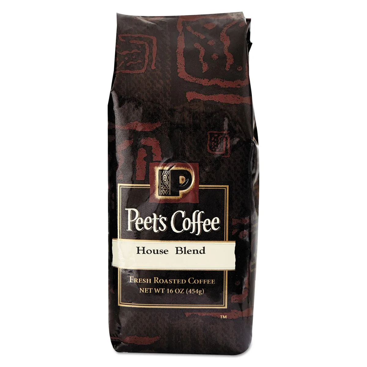 Peet's Coffee House Blend ground coffee in 1 lb bag