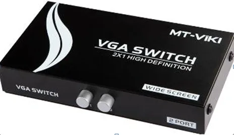 ETopSell ETopSell MT-15-2CH VGA Audio Switch 2 Ports Black — product photo