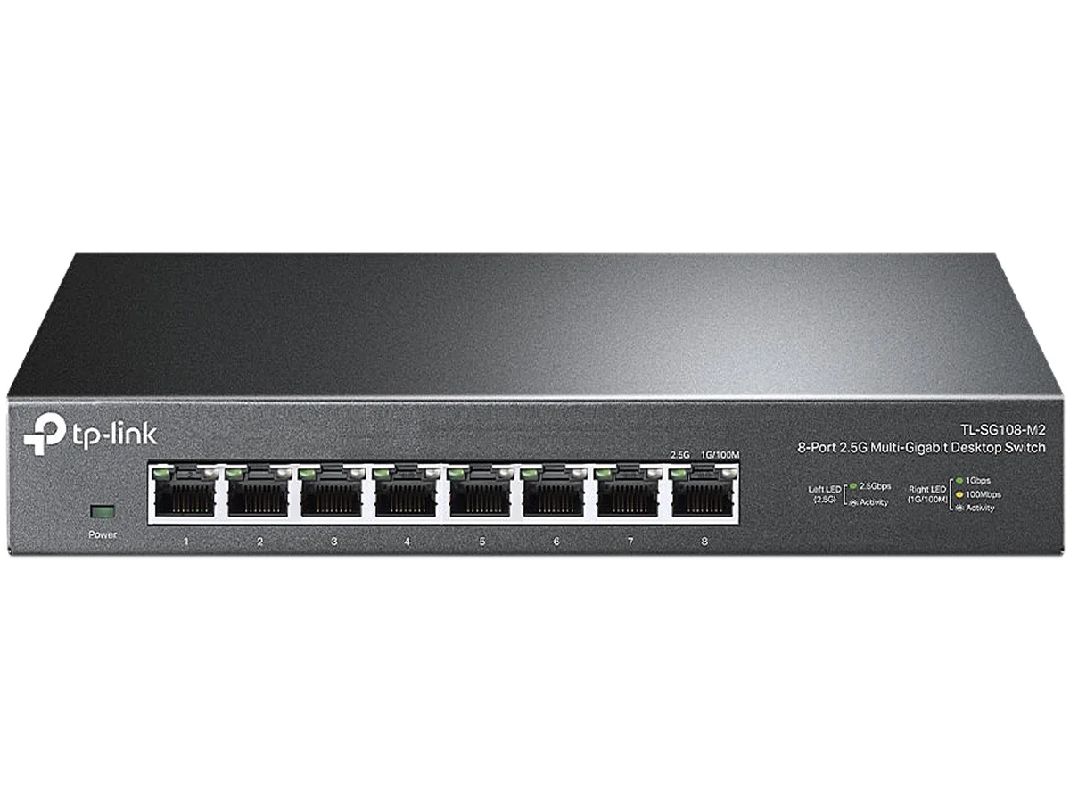 TP-Link TP-Link TL-SG108-M2 8-port 2.5G network switch — product photo