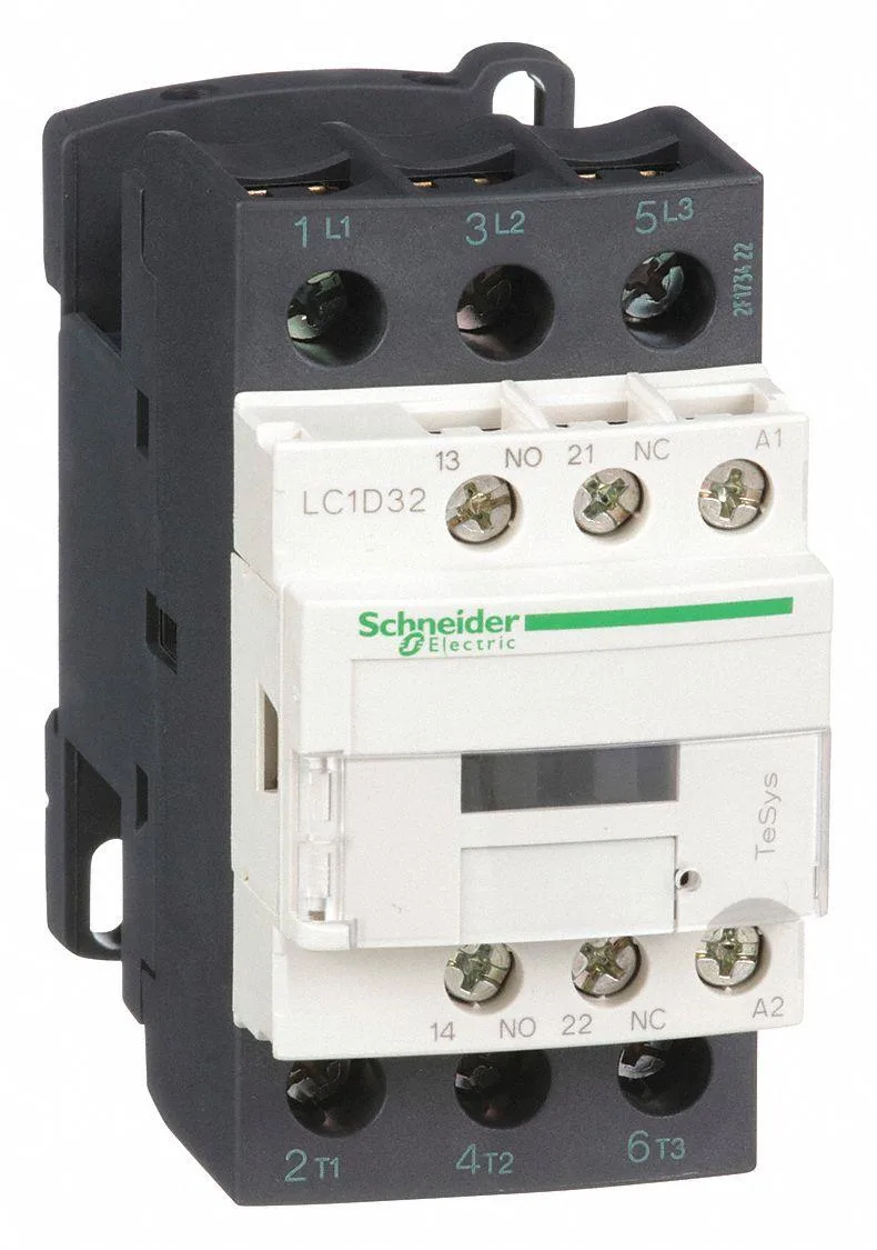 Schneider Electric Schneider Electric LC1D32B7 32A 24V AC 3P Contactor — product photo