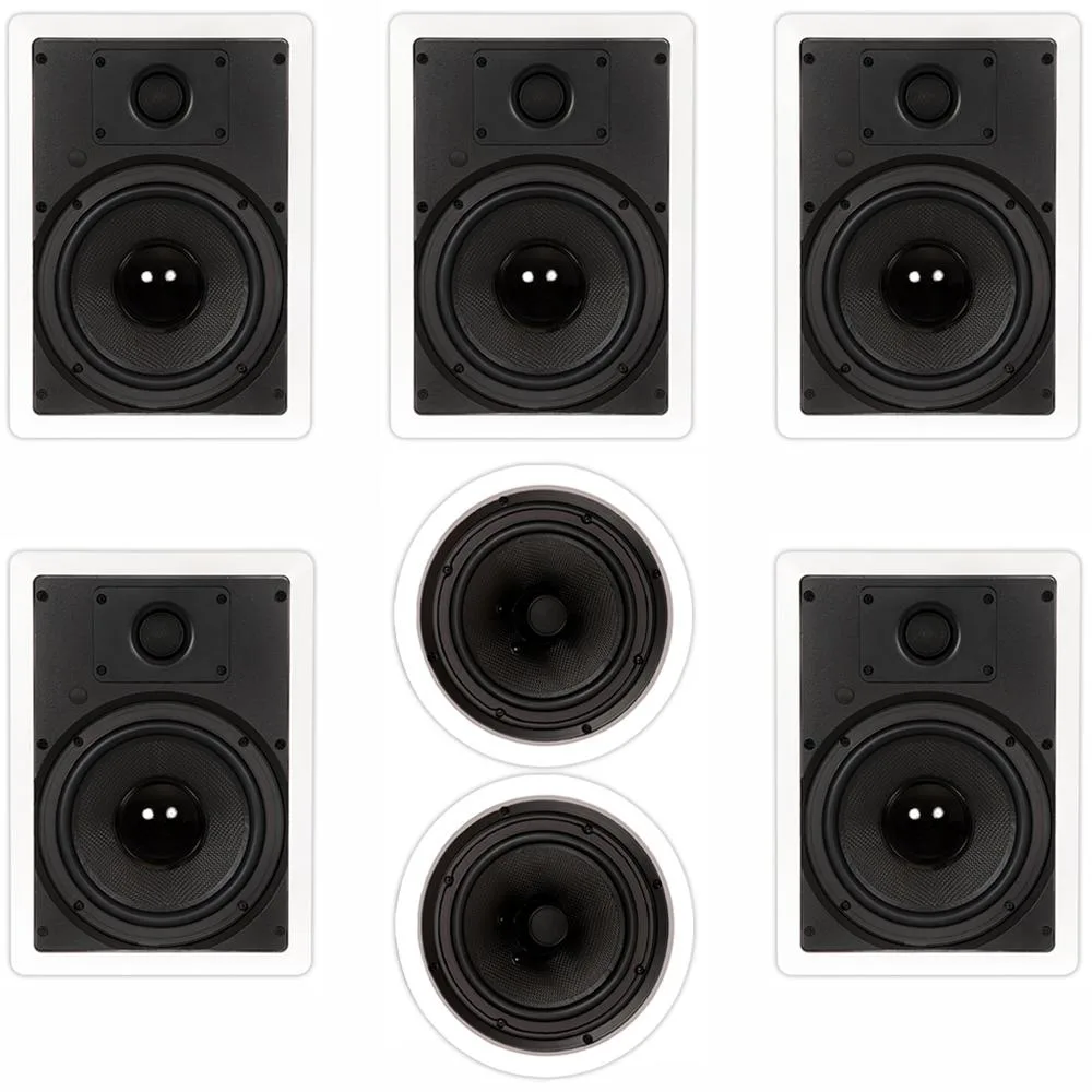 Goldwood Sound, Inc. Goldwood Sound, Inc. TS-87 7-Piece In-Wall Speaker Set — product photo