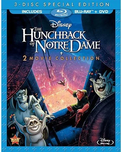 Disney Interactive Studios Disney Interactive Studios The Hunchback of Notre Dame 2-Movie Collection Blu-ray/DVD — product photo
