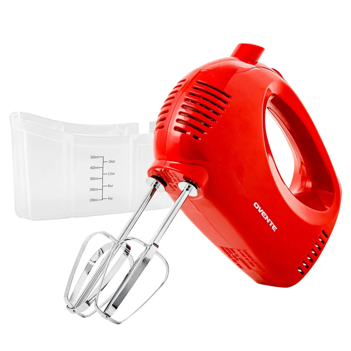 Ovente HM151R Red Hand Mixer 150W 5-Speed — product photo
