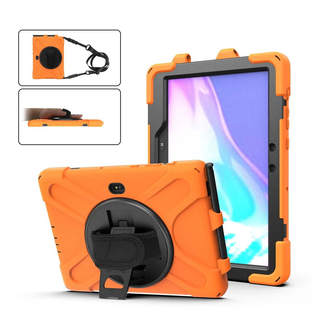 Werleo Werleo SM-T630/T638/T540/T547 10.1 Inch Tablet Case Orange — product photo