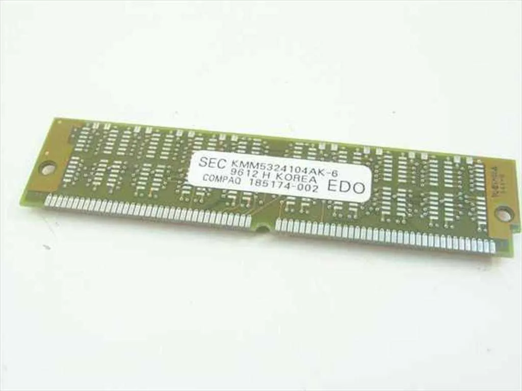 Micron Technology, Inc. Micron Technology, Inc. MT8D432M-6 X 185174-002 EDO 72-PIN Desktop RAM — product photo