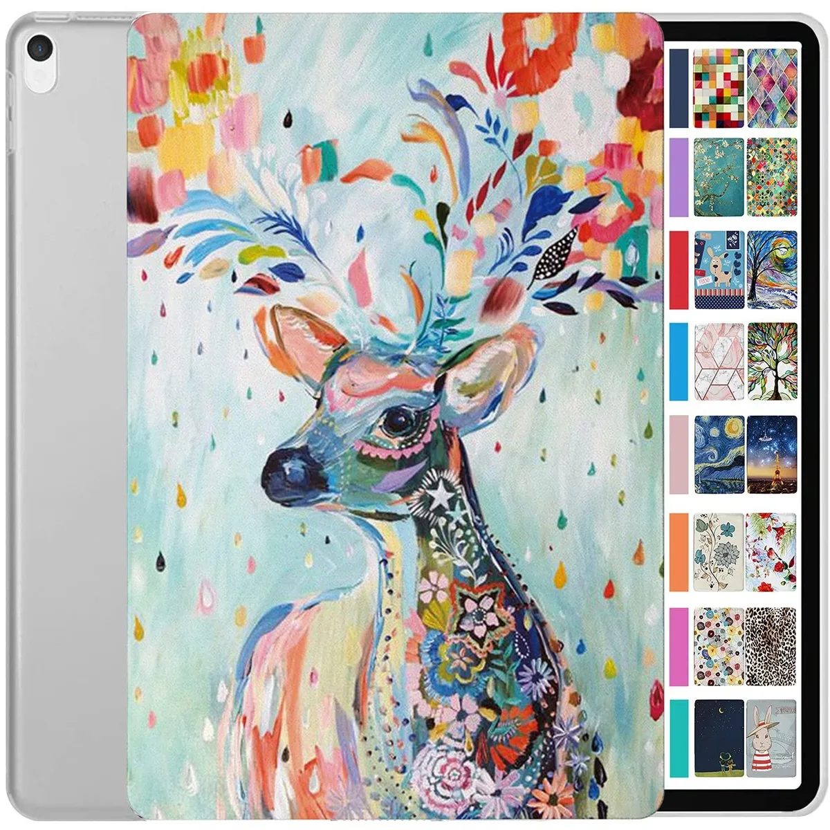 Batianda Batianda 2 in 1 accessory iPad Pro 12.9 2nd Gen 2017 Deer Print — product photo