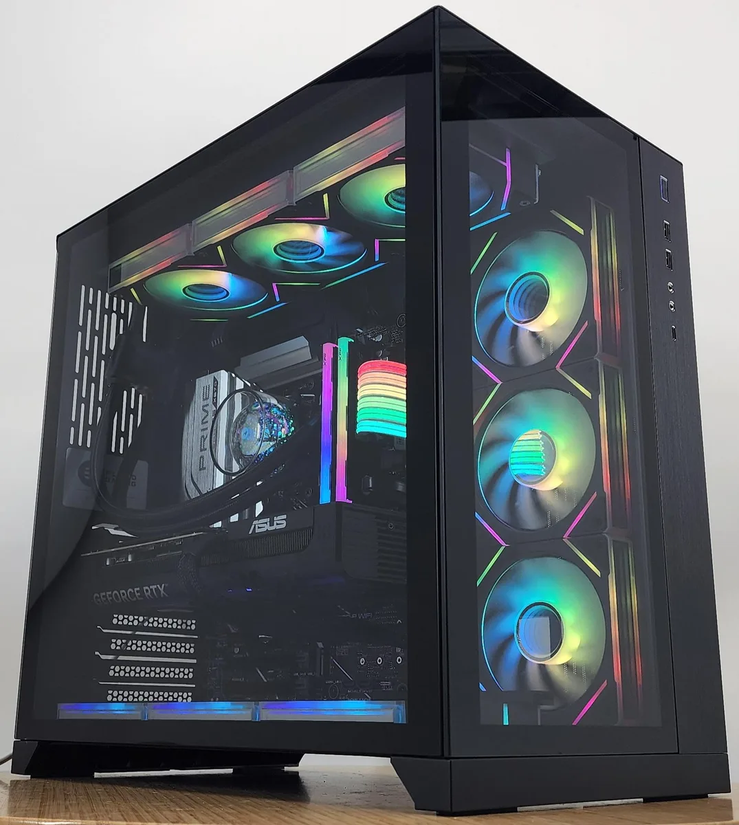 Custom Custom Ryzen 5 7600X3D RTX 5070 32GB DDR5 1TB gaming PC — product photo