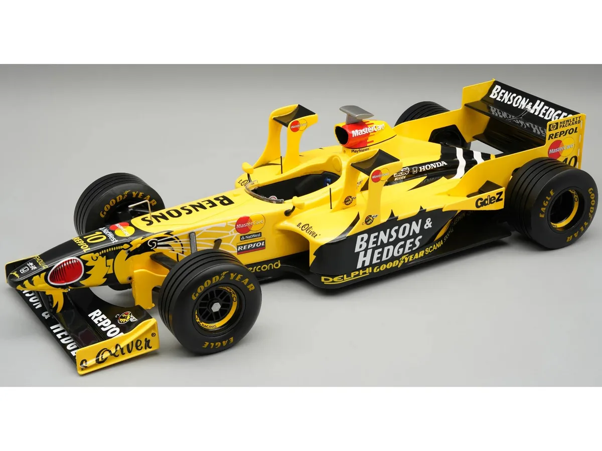 Tecnomodel Tecnomodel Jordan 198 #10 1/18 San Marino-Imola GP 1998 Mythos Ltd Ed 55 hobby collectible — product photo