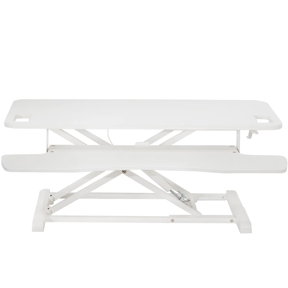 VIVO VIVO White 38" Height Adjustable Standing Desk Riser — product photo