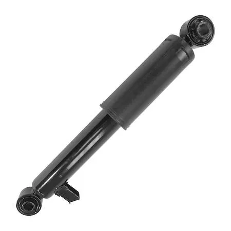 Unity rear shock absorber, silver metal cylinder with mounting eyelets, new condition