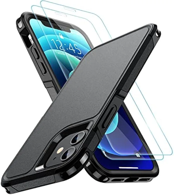 KINGARD KINGARD iPhone 12 / 12 Pro Case 6.1 inch Black — product photo