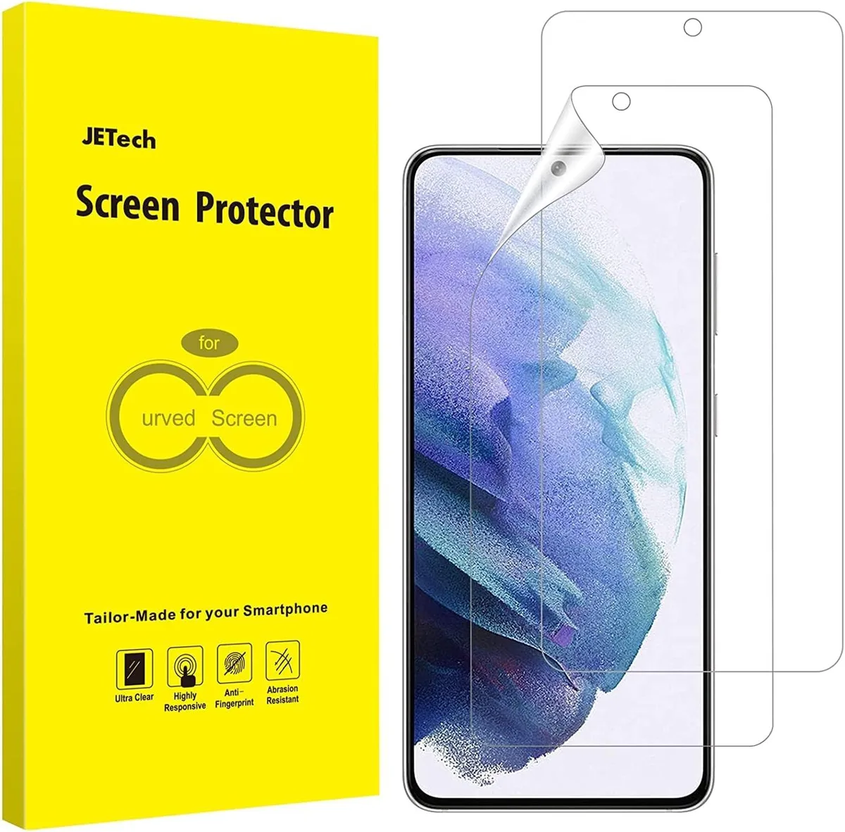 STARWELL STARWELL Screen Protector Galaxy S21 5G 6.2-Inch 2-Pack — product photo