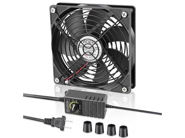 LORDWORLD LORDWORLD 120mm AC Fan 110-240V Variable Speed — product photo