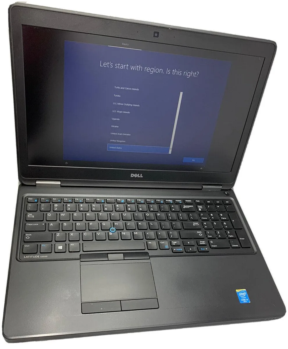 DELL DELL Latitude E5550 15.6" Core i5-5300U 2.30GHz 8GB DDR3 128GB laptop — product photo