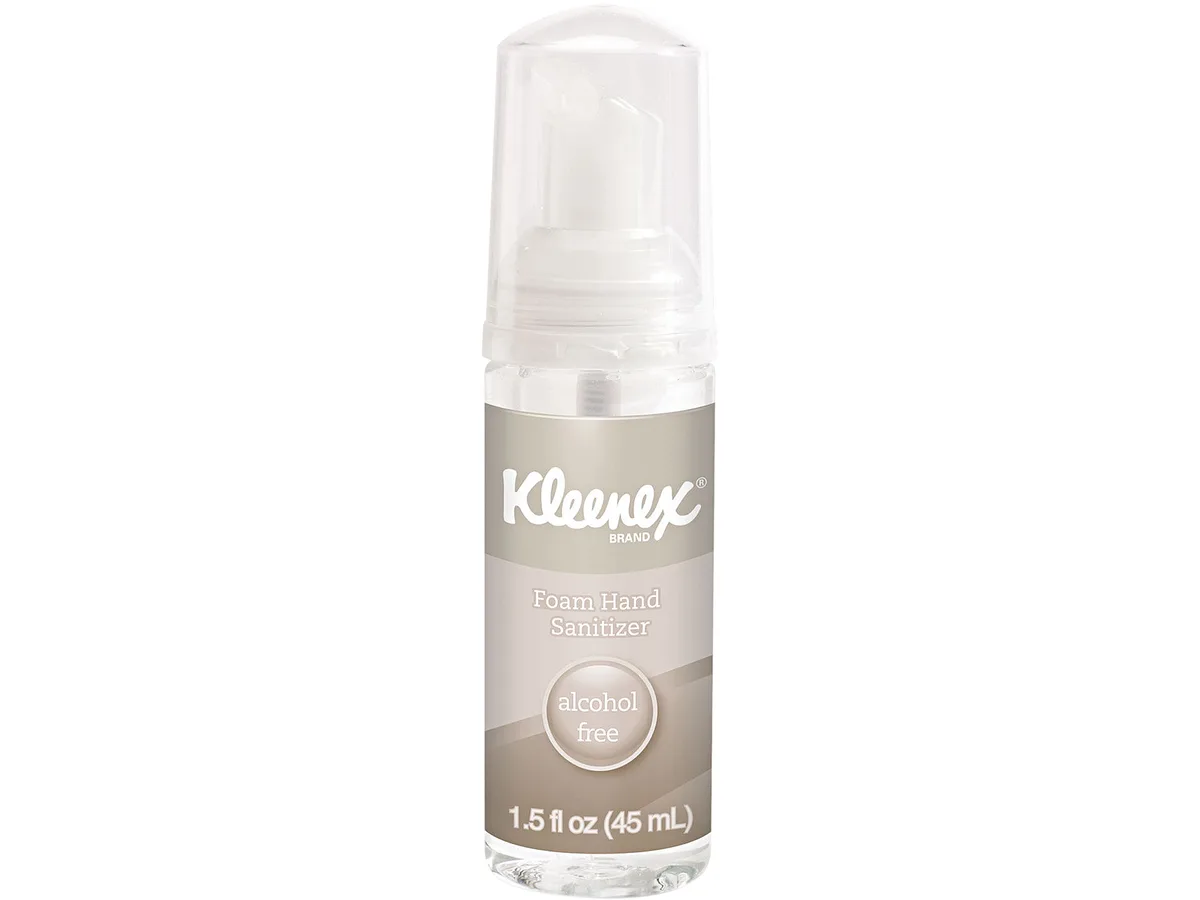 Kimberly Clark Kimberly Clark KCC34136EA Foaming Alcohol Free Hand Sanitizer 1.5-oz. cleaning — product photo