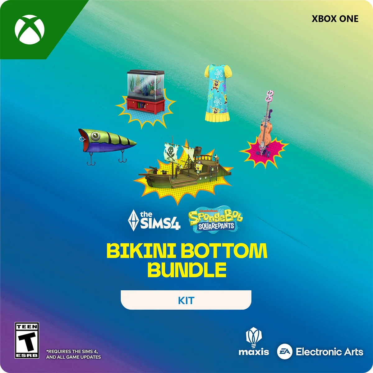 Electronic Arts Electronic Arts The Sims 4 Bikini Bottom Bundle EP2-29076 downloadable game — product photo