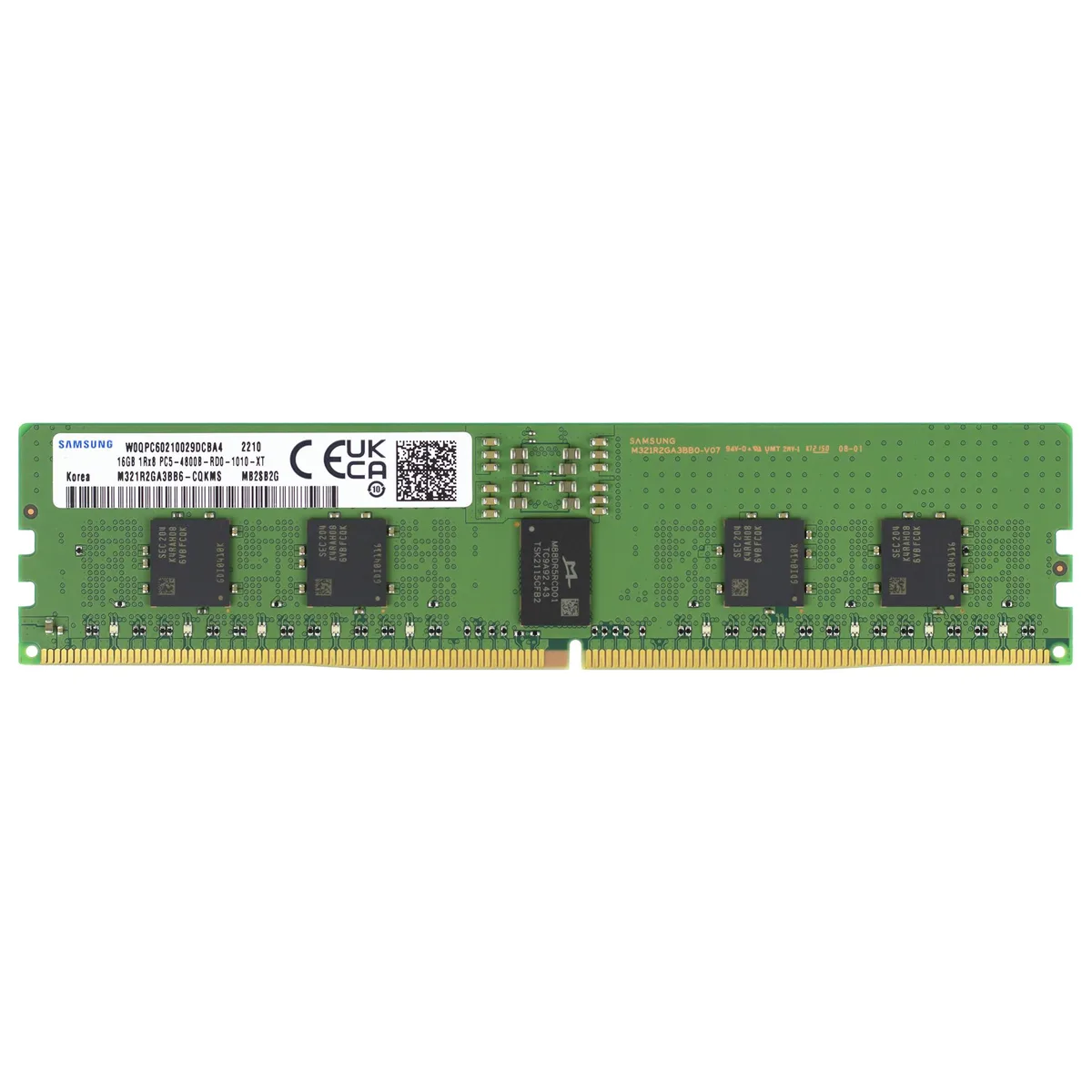 SAMSUNG SAMSUNG M321R2GA3BB6-CQK 16GB DDR5-4800 1Rx8 ECC Registered RDIMM server RAM — product photo