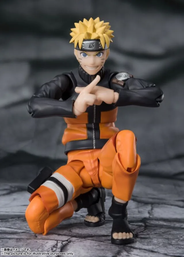 Bandai Namco Entertainment America Inc Bandai Namco Entertainment America Inc S.H.Figuarts Naruto Uzumaki Action Figure BAS63238 — product photo