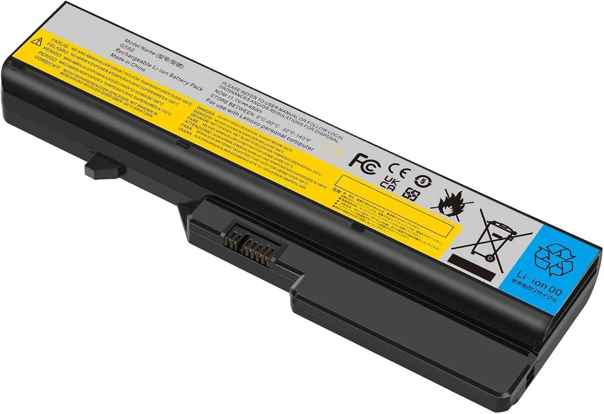 PISKEKAT PISKEKAT 6-cell Li-ion laptop battery 11.1V 5200mAh for Lenovo G460-G575 V360-V570 Z370-Z575 — product photo