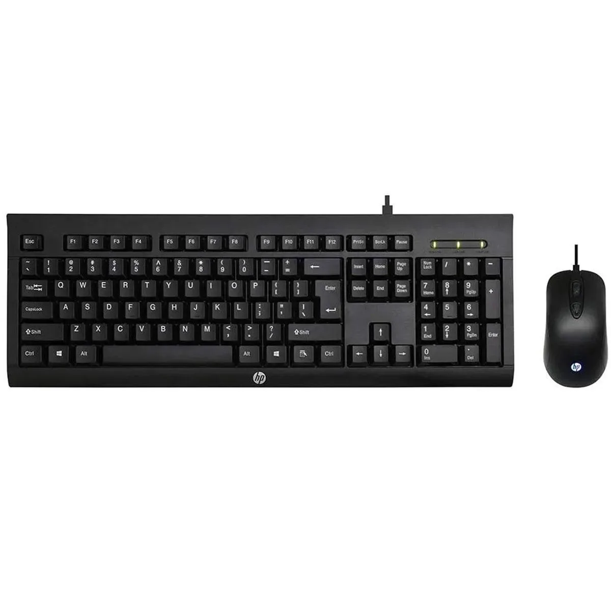 HP HP KM100 Gaming Keyboard and Mouse Combo USB Wired 1000/1600 DPI — product photo