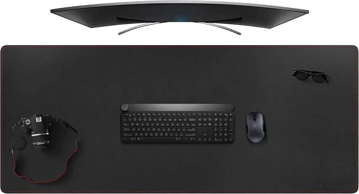 Brainwavz Brainwavz 4XL Oversized Mouse Pad 55 x 24 inches Black — product photo